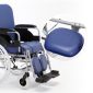 Big Rear Wheels Manual Tilt Wheelchair Leg Pad