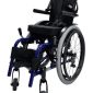 Blue Lightweight Pediatric Manual Wheelchair