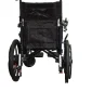 Electric And Manual Foldable Self Propelled Wheelchair Backview