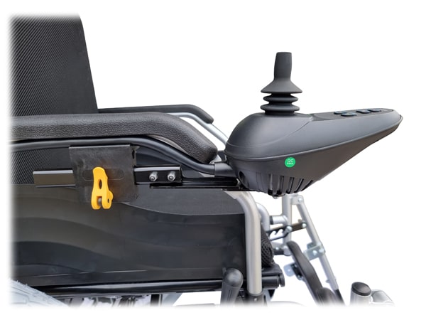 Electric and Manual Foldable Wheelchair Heavy Duty Controller View Electric and Manual Foldable Wheelchair Heavy Duty Controller View