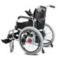 Electric and Manual Self Propelled Wheelchair Back View