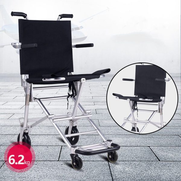 Foldable Manual Cabin Wheelchair for Air Travel Weight Foldable Manual Cabin Wheelchair for Air Travel Weight