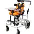 Foldable Pediatric Cerebral Palsy Wheelchair Leftside VIew