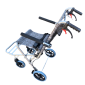Foldable and Lightweight Manual Transit Chair Backside View