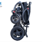 Folded Champion Electric Hybrid Carbon Fiber Wheelchair