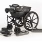 Folded High Backrest Reclining Manual Wheelchair