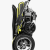 Folded Lightweight Foldable Electric Wheelchair with Smart Control System