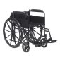 Folded Lightweight High Back Steel Manual Wheelchair