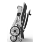 Folded Smart Travel Electric Wheelchair