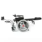 Full Reclined View Heavy Duty Electric and Manual Foldable Wheelchair