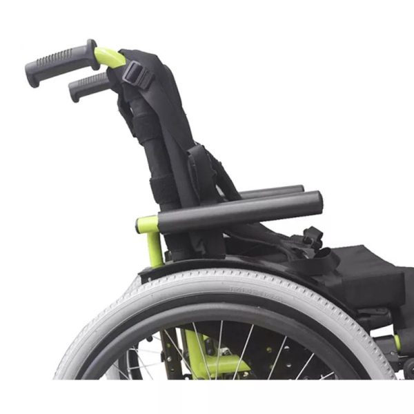 Green Lightweight Pediatric Manual Wheelchair Green Lightweight Pediatric Manual Wheelchair