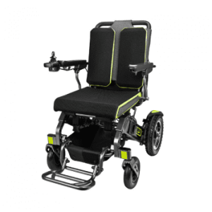 Lightweight Foldable Electric Wheelchair with Smart Control System
