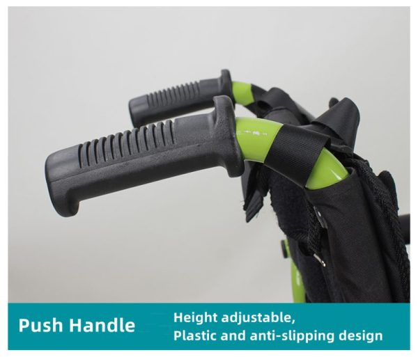 Lightweight Pediatric Manual Wheelchair Push Handle Lightweight Pediatric Manual Wheelchair Push Handle
