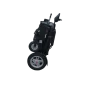 Lightweight and Portable Folding Electric Wheelchair Side View