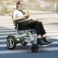 People Riding Smart App Controlled and Folding Electric Wheelchair