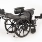 Reclined High Backrest Reclining Manual Wheelchair Sideview