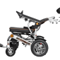 Reclined Portable Reclining Wheelchair