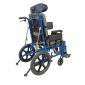 Reclining and Tilting Seat Pediatric Wheelchair Backside View