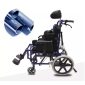 Reclining and Tilting Seat Pediatric Wheelchair Sideview