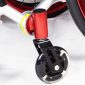 Red Lightweight Aluminium Leisure Sport Wheelchair Wheels