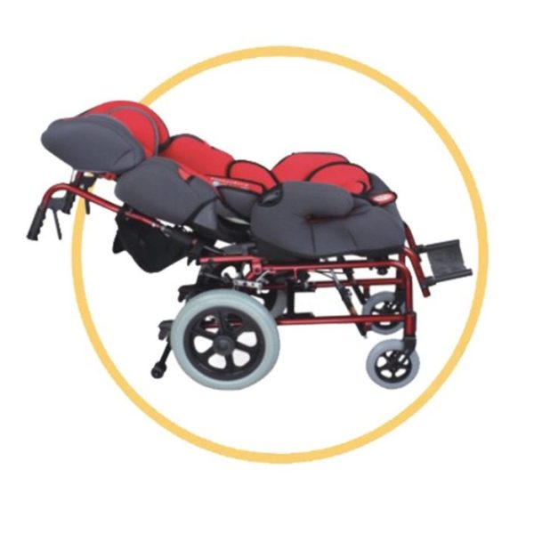 Titlted Ultralight Aluminum Pediatric Wheelchair Titlted Ultralight Aluminum Pediatric Wheelchair
