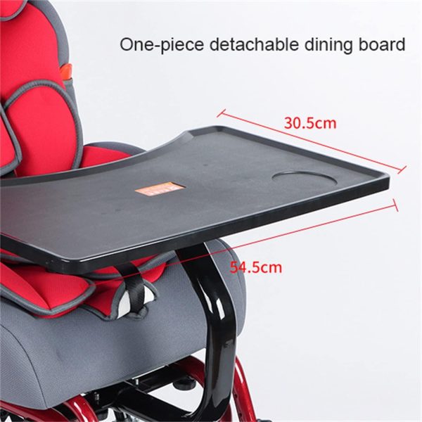 Ultralight Aluminum Pediatric Wheelchair Dining Board Ultralight Aluminum Pediatric Wheelchair Dining Board