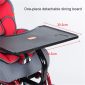 Ultralight Aluminum Pediatric Wheelchair Dining Board