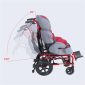Ultralight Aluminum Pediatric Wheelchair Reclining Angle