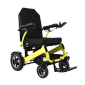 Yellow King Chair Heavy Duty Foldable Electric Wheelchair Rightside